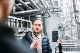 Werbefotografie in Tübingen: Paul Teufel in der Brauerei Fabian Hönig – Photographer